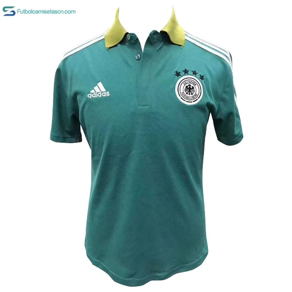 Polo Alemania 2018 Verde Blanco